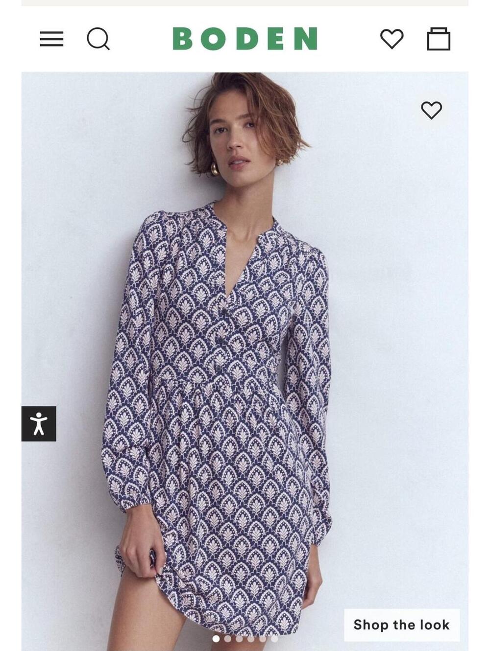 Boden Amy Jersy Dress Size 10